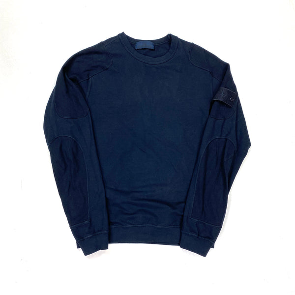 Stone Island Navy Ghost Crewneck Sweatshirt