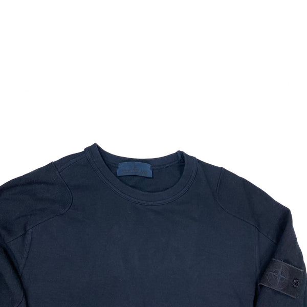Stone Island Navy Ghost Crewneck Sweatshirt