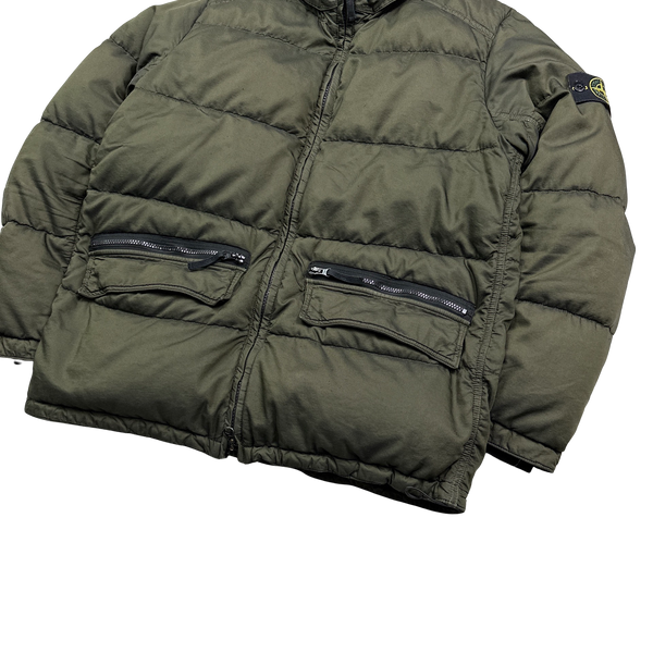 Stone Island 2013 Rare Light Thermo Cotton Down Puffer - XL