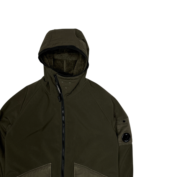 CP Company Thick Pile Fleece Lined Soft Shell Jacket