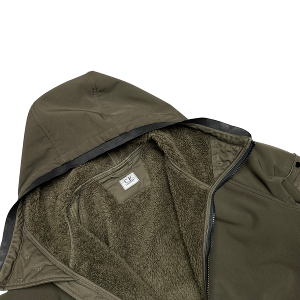 CP Company Thick Pile Fleece Lined Soft Shell Jacket