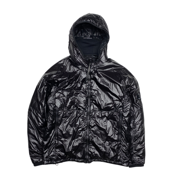 CP Company Black Outline Face Mask Primaloft Puffer