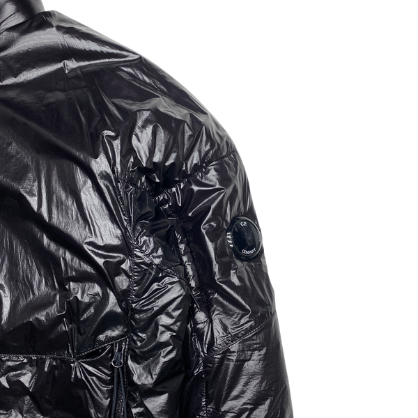 CP Company Black Outline Face Mask Primaloft Puffer