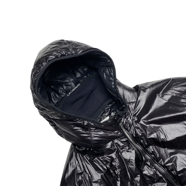 CP Company Black Outline Face Mask Primaloft Puffer