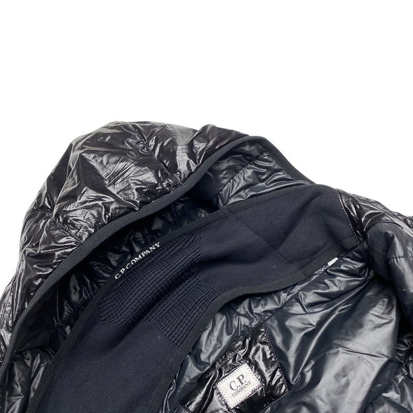 CP Company Black Outline Face Mask Primaloft Puffer