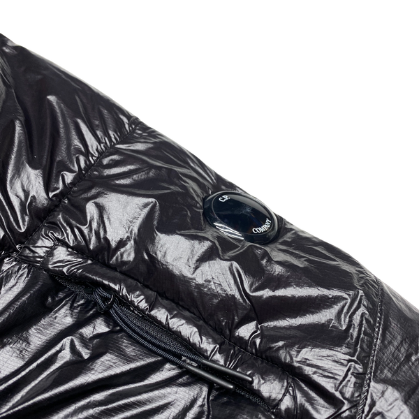CP Company Black Outline Face Mask Primaloft Puffer