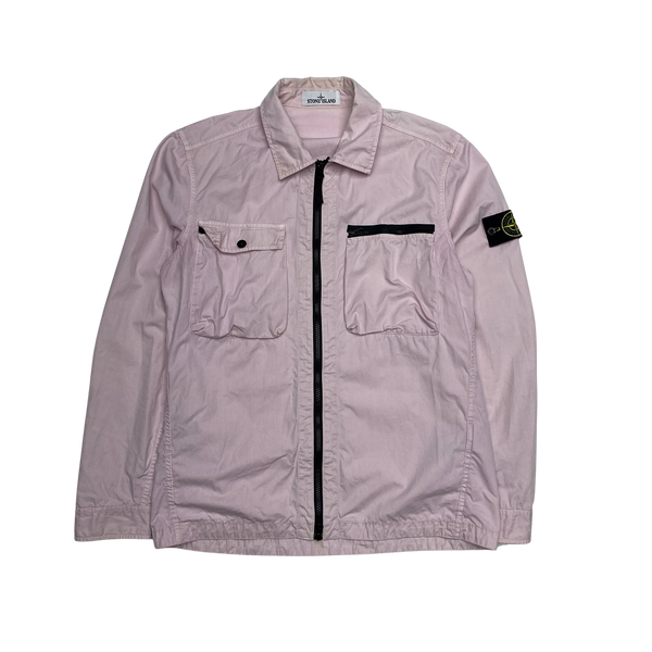 Stone Island 2017 Pink Cotton Overshirt