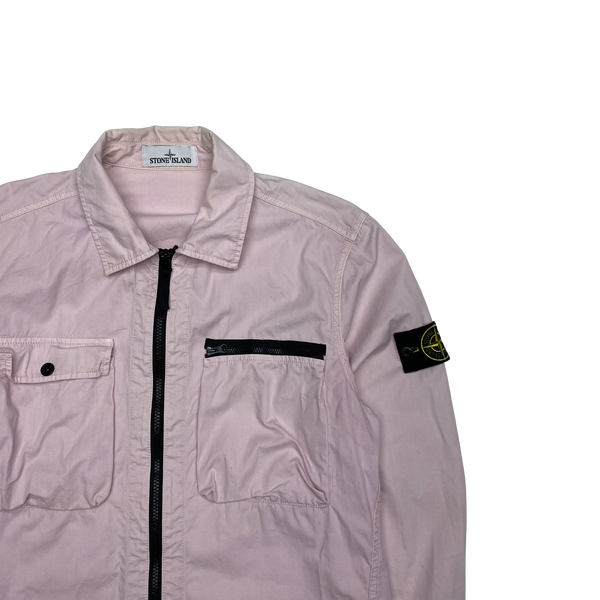 Stone Island 2017 Pink Cotton Overshirt