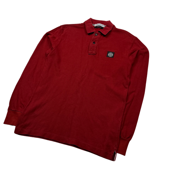 Stone Island 2011 Thick Cotton Polo Top - Medium