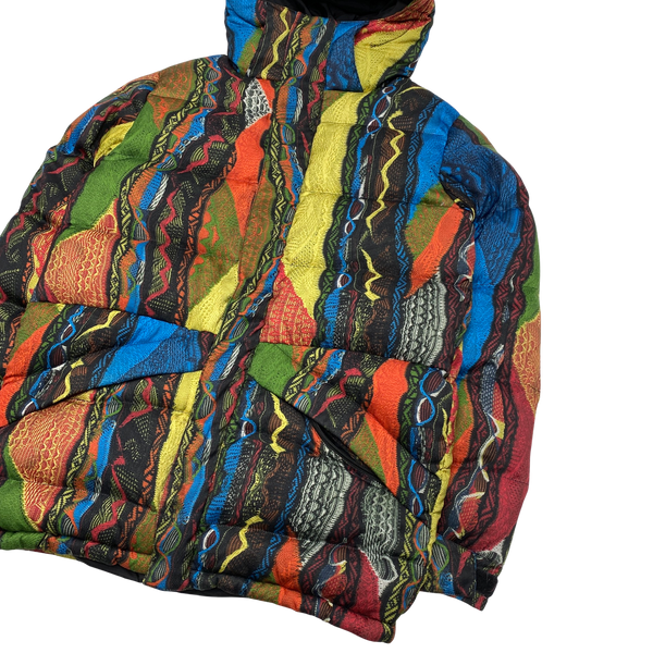 Burton Snowboards x Coogi Down Filled Puffer Jacket