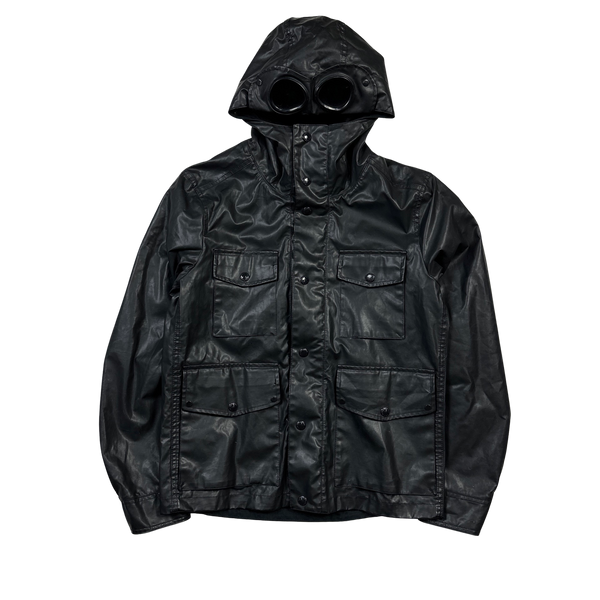 CP Company Oil Skin Goggle Jacket - Large