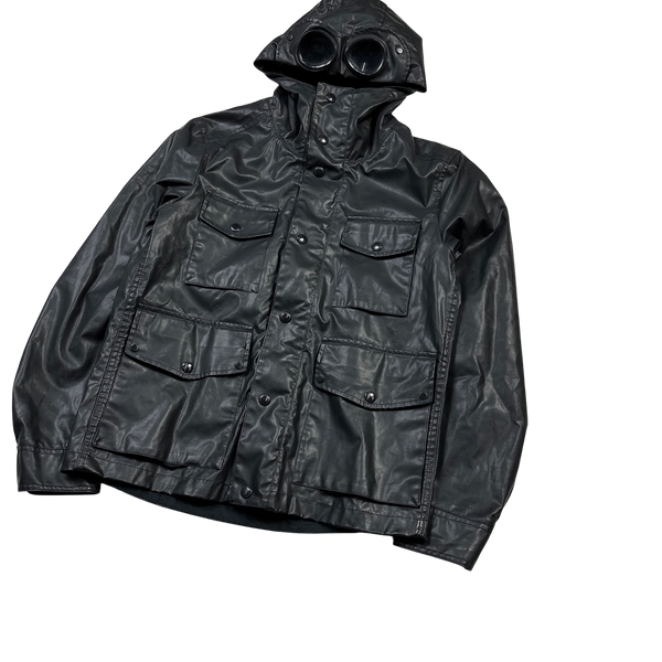 CP Company Oil Skin Goggle Jacket - Large
