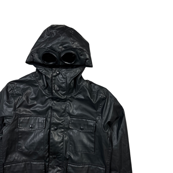 CP Company Oil Skin Goggle Jacket - Large