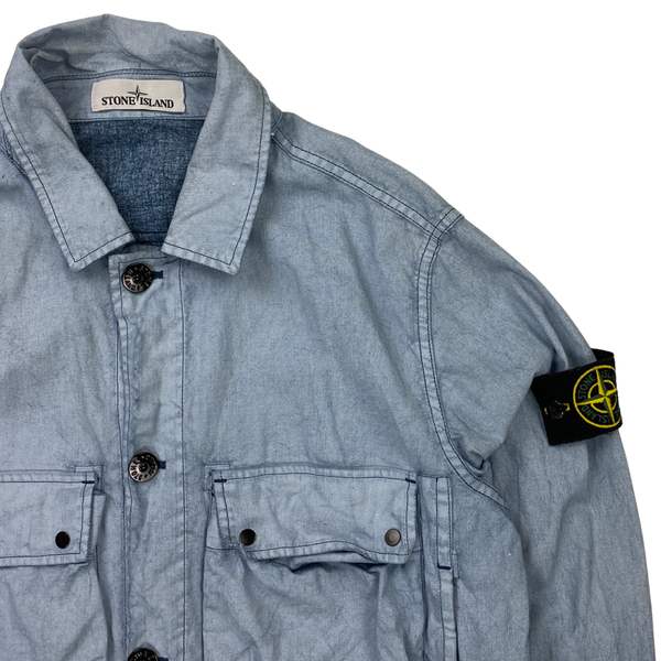 Stone Island Tela Placcata Multi Pocket Jacket