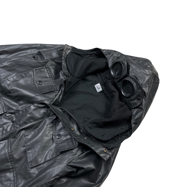 CP Company Oil Skin Goggle Jacket - Large