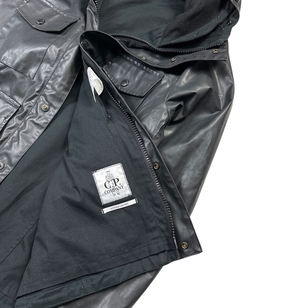 CP Company Oil Skin Goggle Jacket - Large