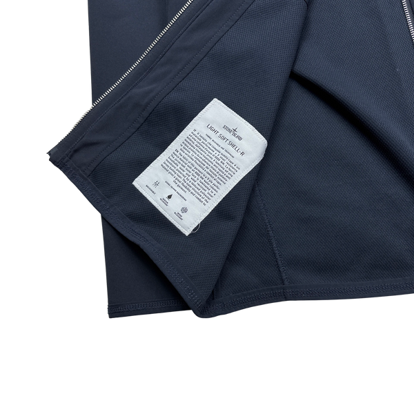 Stone Island 2018 Dark Navy Light Soft Shell R Jacket - Large