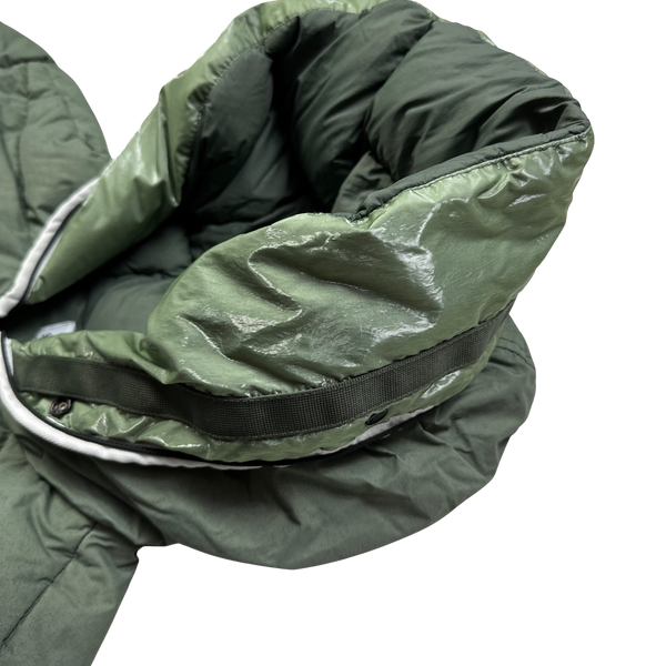Stone Island Green Naslan Light Watro Down TC Puffer - XL