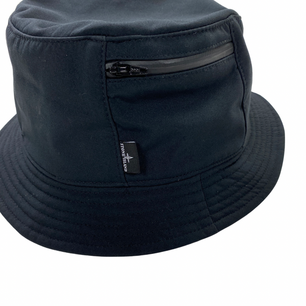 Stone Island Fleece Lined Soft Shell Bucket Hat