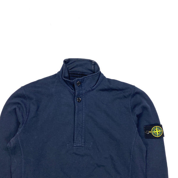 Stone Island 2009 Navy Quarter Zip Pullover Jumper