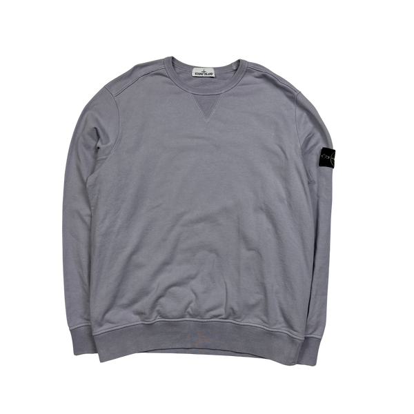 Stone Island 2018 Pastel Purple Crewneck Sweatshirt  - XXL