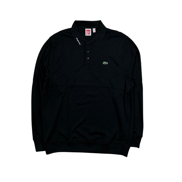 Supreme x Lacoste Thick Cotton Polo Jumper - XL