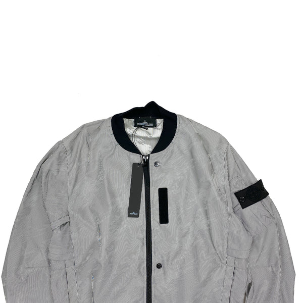Stone Island Lenticular Jaquard Shadow Project Bomber Jacket