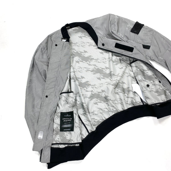 Stone Island Lenticular Jaquard Shadow Project Bomber Jacket
