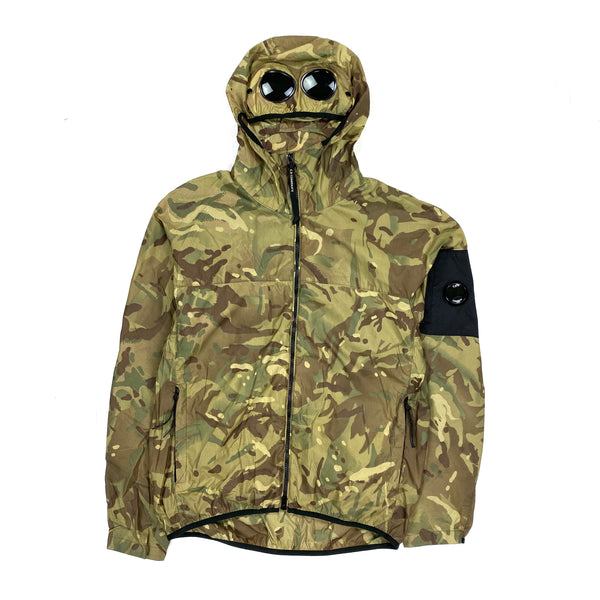 CP Company Re Print Camo Goggle Hooded Jacket