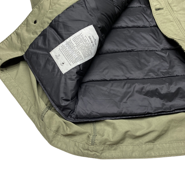 Stone Island Olive Down Filled David TC Jacket
