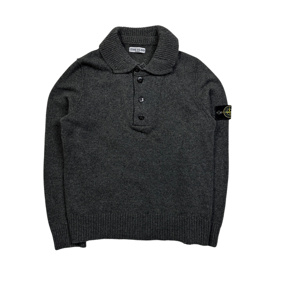 Stone Island 2007 Wool Pullover Jumper - Large
