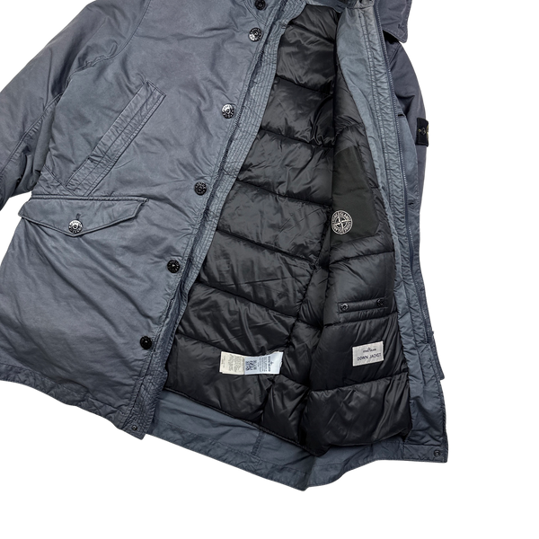 Stone Island Grey Down Filled David TC Jacket - XXL