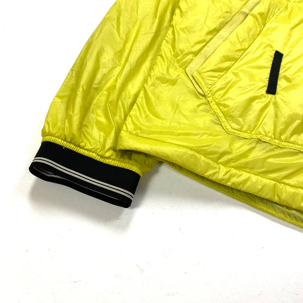 Stone Island Yellow Micro Rip Stop Primaloft Hooded Jacket