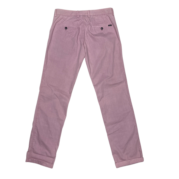 Stone Island 2014 Pink Slim Fit Cotton Trousers