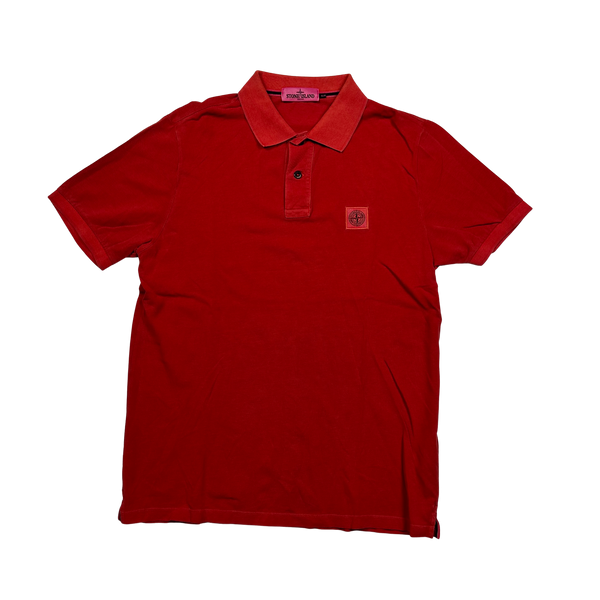 Stone Island 2013 Red Polo Shirt - XL