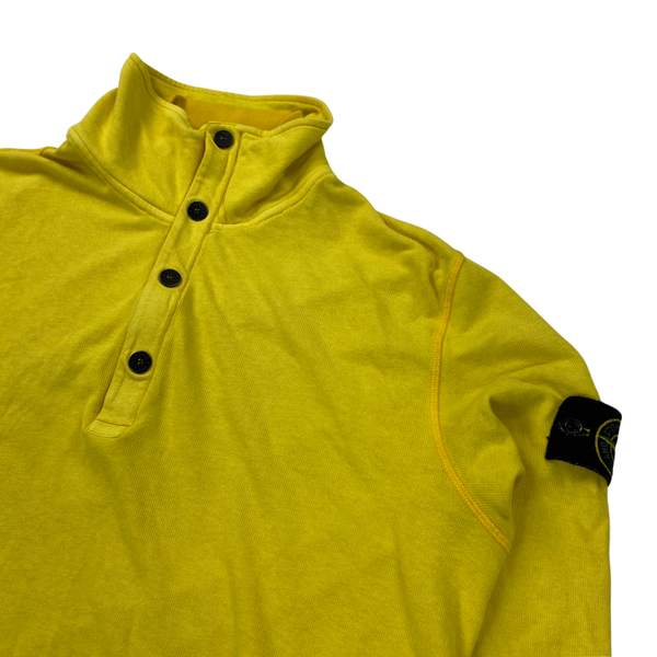 Stone Island 2011 Yellow Cotton Pullover Jumper