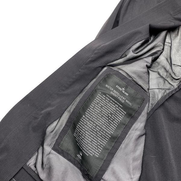 Stone island water repellent wool ghost piece hotsell