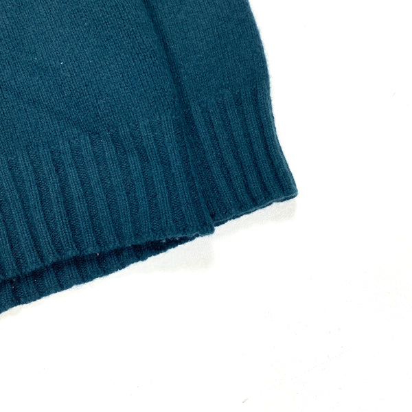 Stone Island Teal Blue Knitted Pullover Jumper