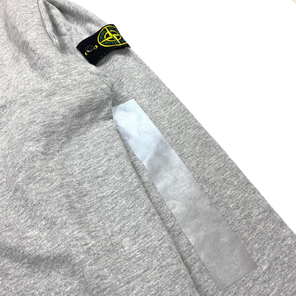 Stone Island Light Grey Reflective Tracksuit Set