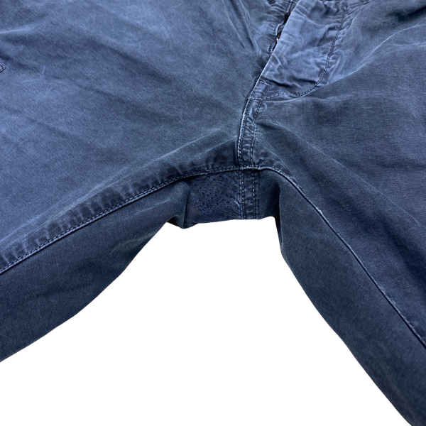 Stone Island 2014 Navy Slim Fit Cargo Trousers