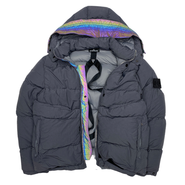 Stone Island Grey Naslan Light Down Filled Puffer