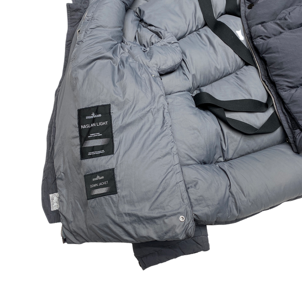 Stone Island Grey Naslan Light Down Filled Puffer