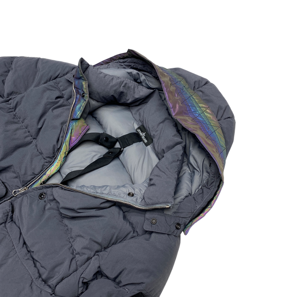 Stone Island Grey Naslan Light Down Filled Puffer
