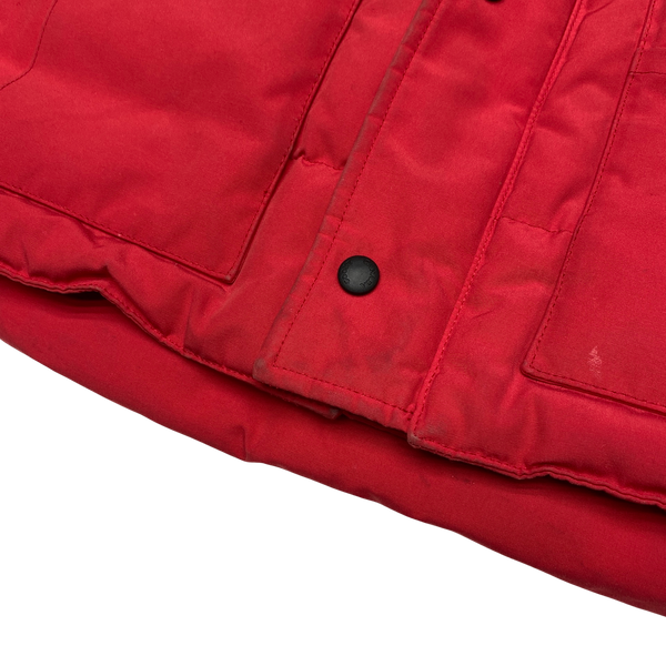 Canada Goose Red Down Filled Gilet