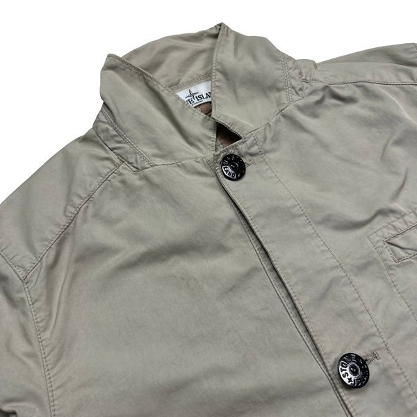 Stone Island 2012 Beige David TC Blazer Jacket - Small
