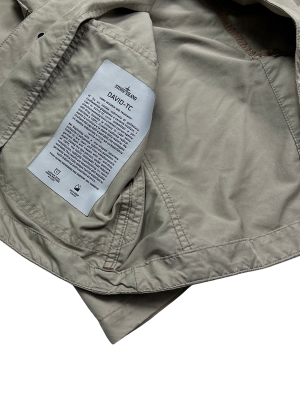 Stone Island 2012 Beige David TC Blazer Jacket - Small