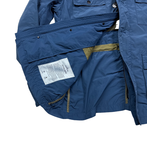 Stone Island 2013 Blue Micro Reps Field Jacket - XXL