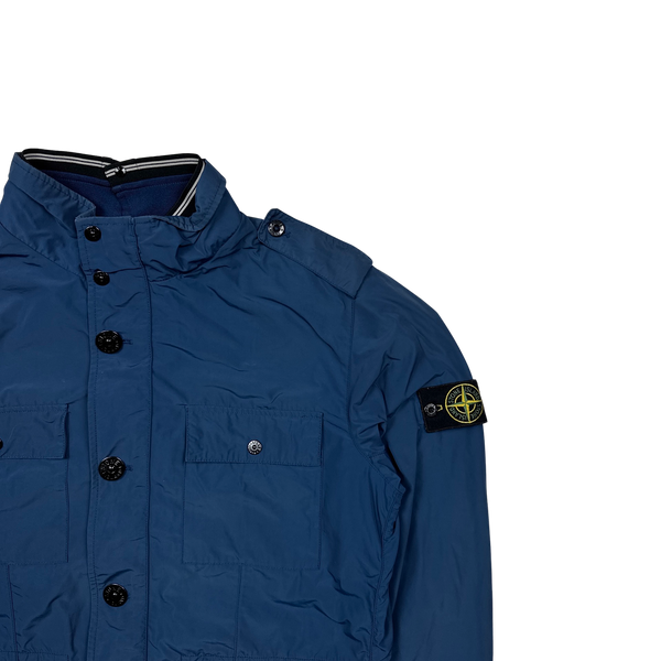 Stone Island 2013 Blue Micro Reps Field Jacket - XXL