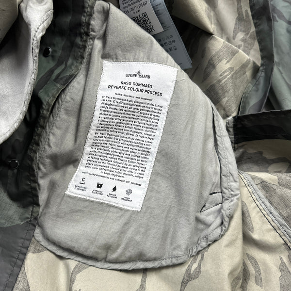 Stone Island 2015 Reverse Colour Process Raso Trench Coat - Large
