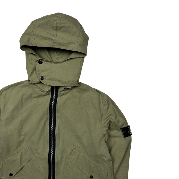 Stone Island SS 2003 Beige Ventile Cotton Jacket - Large